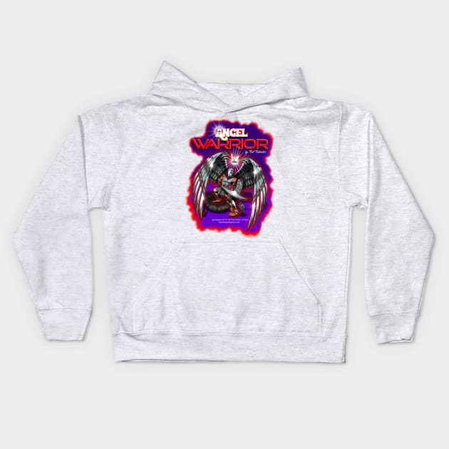 Angel Warrior Kids Hoodie by MyTeeGraphics